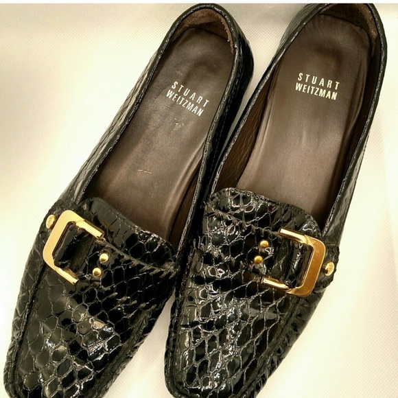 Stuart Weitzman snakeskin loafers - Picture 3 of 7